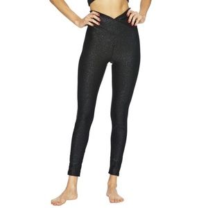 Beach Riot Navy Blue Shine Leggings